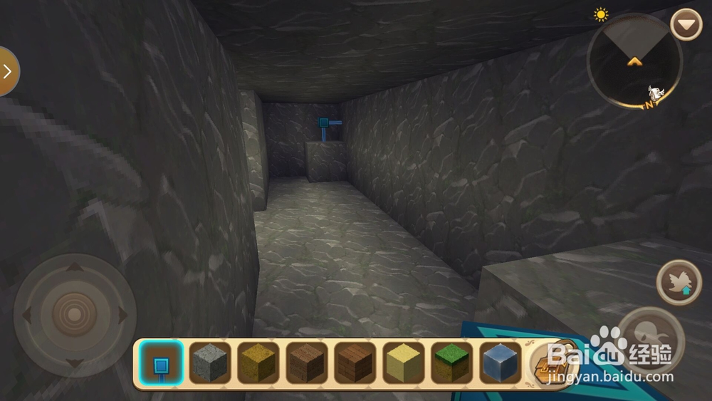 迷你世界中怎么隐藏地心传送门？