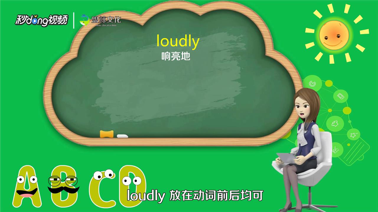 aloud loud loudly的区别是什么