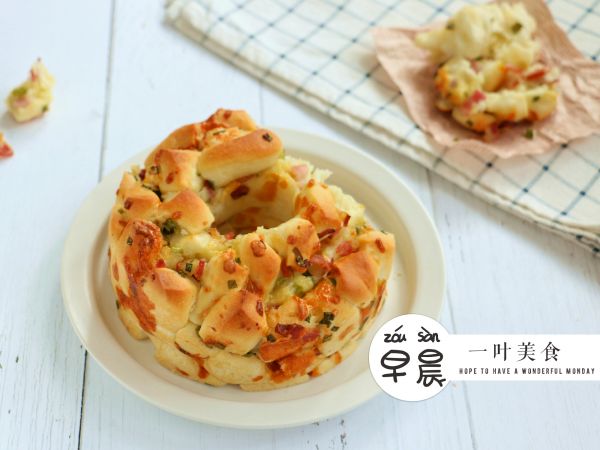 培根芝士手撕包