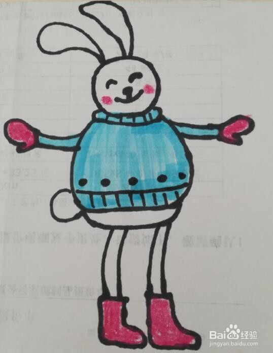 兔子的画法 兔子的简笔画
