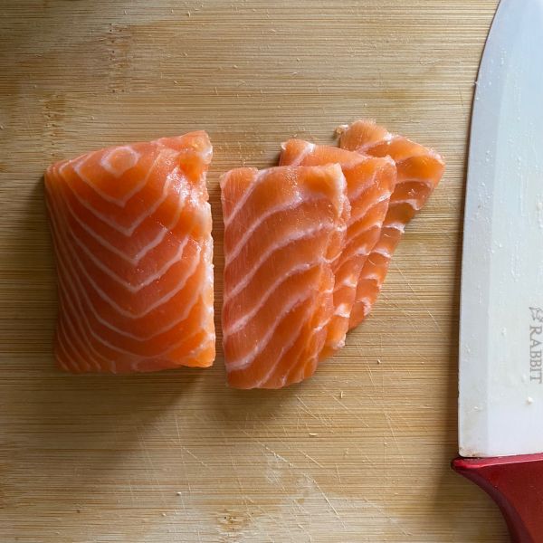 牛油果三文鱼刺身