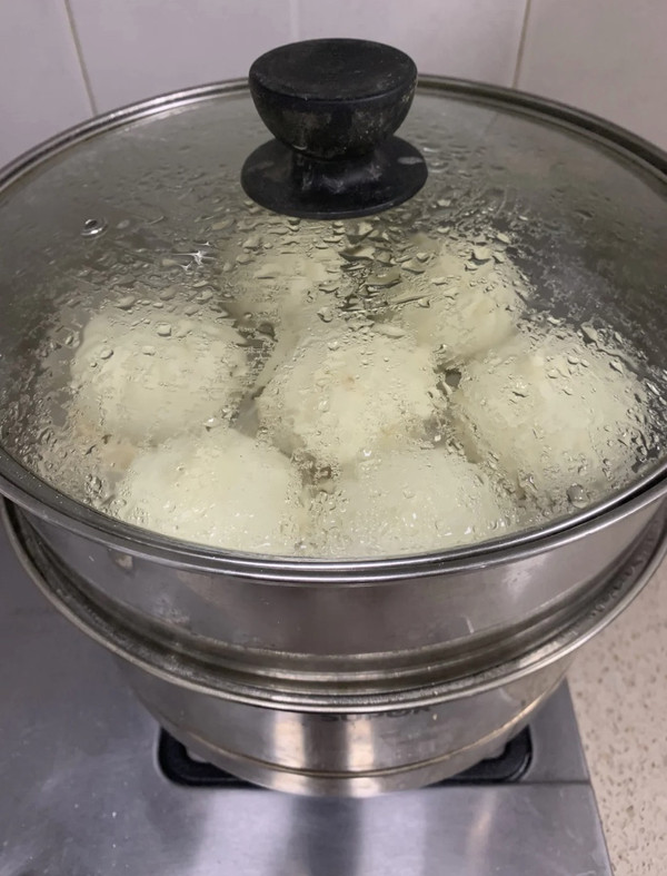 牛肉韭菜馅包子