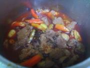 萝卜炖牛肉的做法