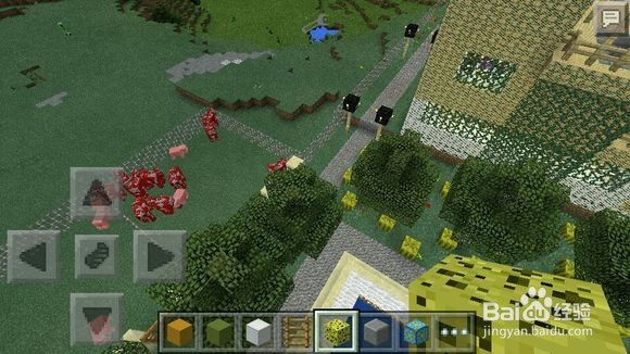 我的世界如何做悬崖大别墅