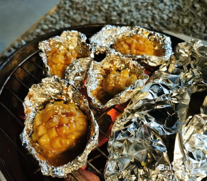 惊喜炭烧鲍鱼的做法