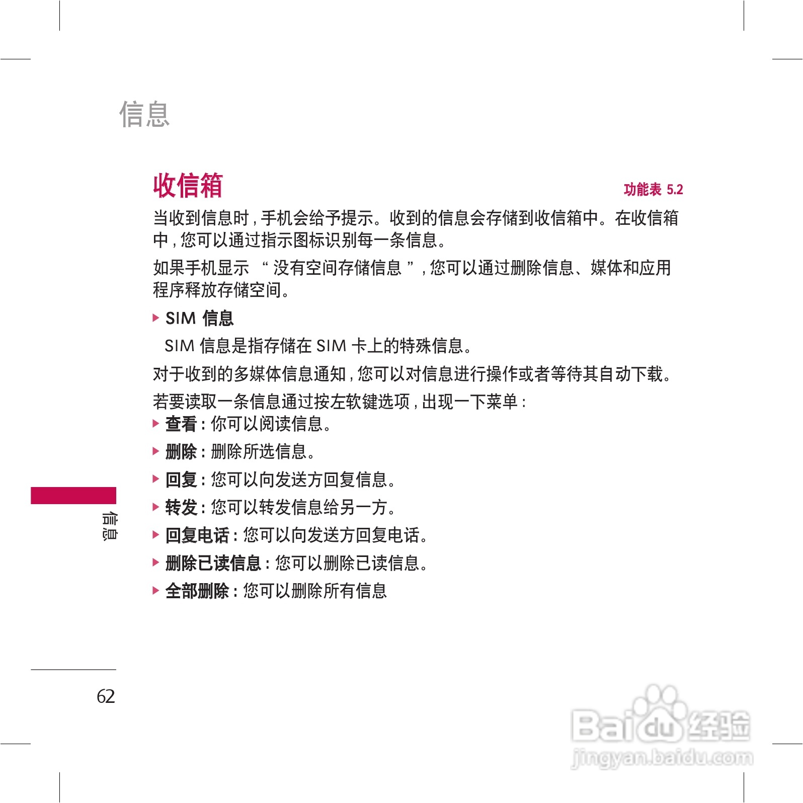 乐金手机KG98型使用说明书:[7]
