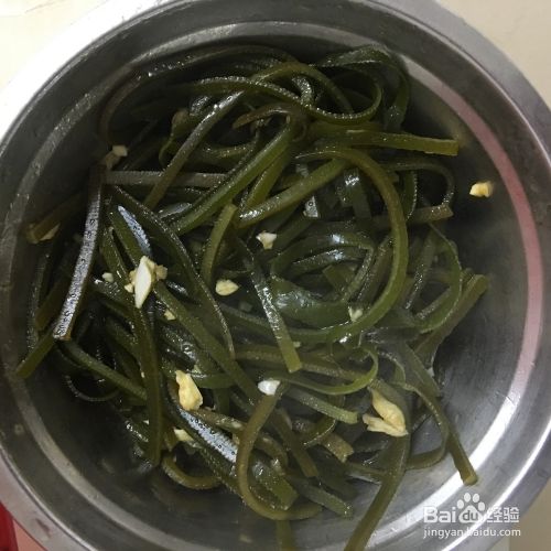 凉拌菜：凉拌海带丝