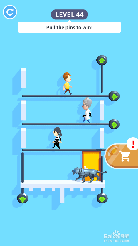 Tap Tap Rescue的第44关怎样通关