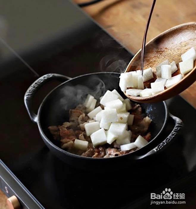 #初冬吃什么#萝卜烧豆腐