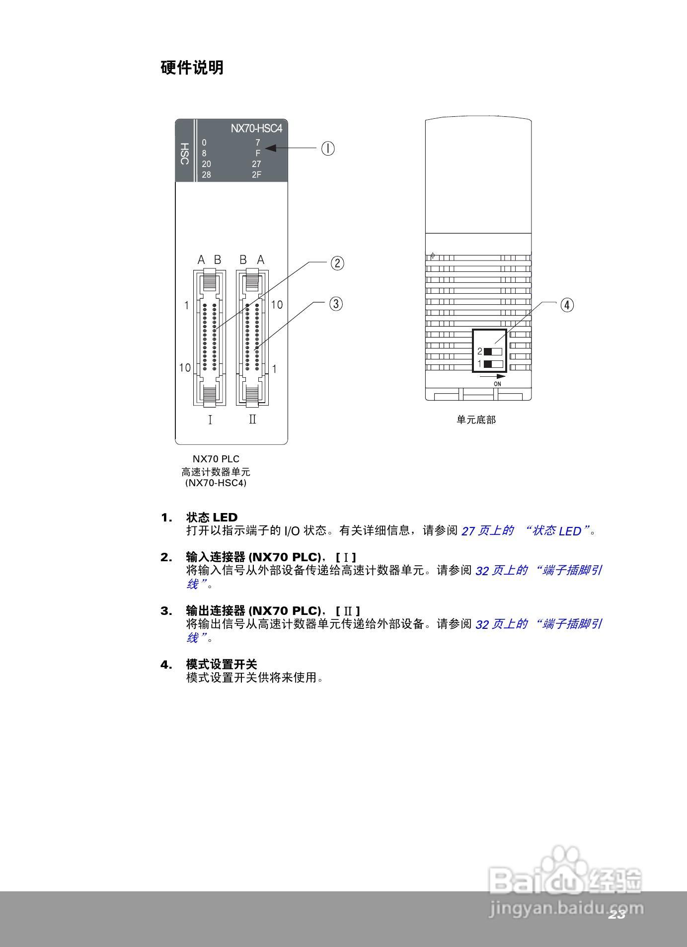 OEMax NX70高速计数模块安装手册:[3]