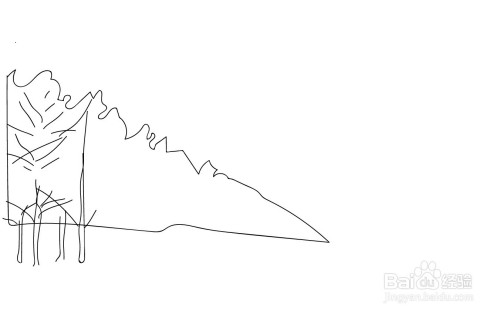 铺满金色巴掌的水泥道简笔画