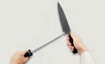 怎样使用磨刀棒(Steel)