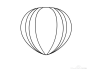 怎么画热气球简笔画（儿童简笔画）