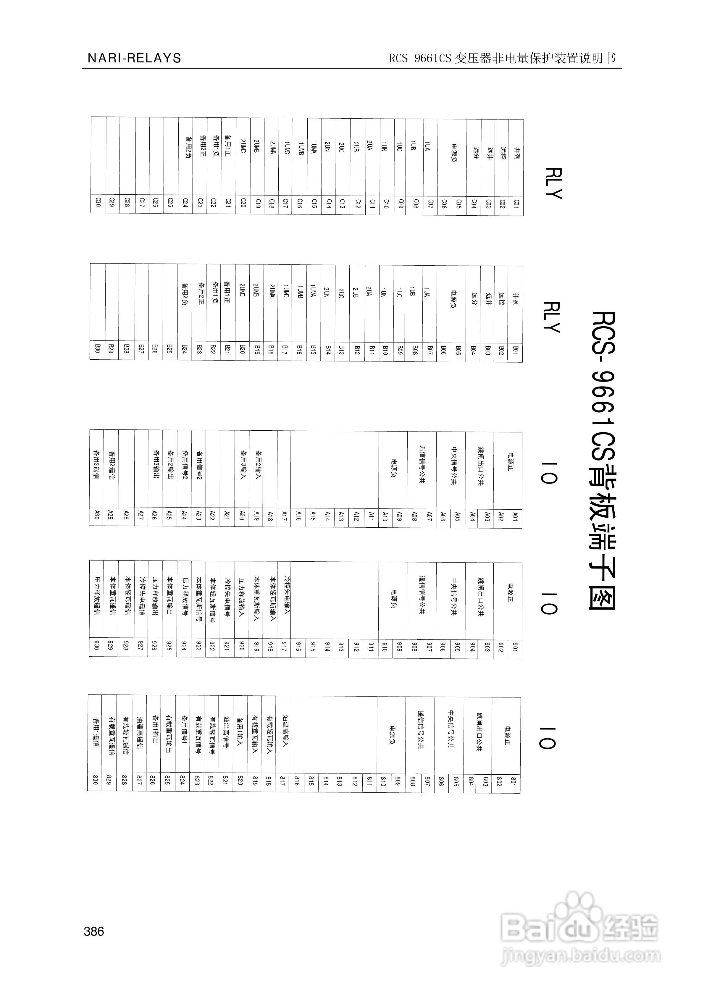 南瑞继保RCS-9681CS变压器后备保护测控装置说明书:[40]