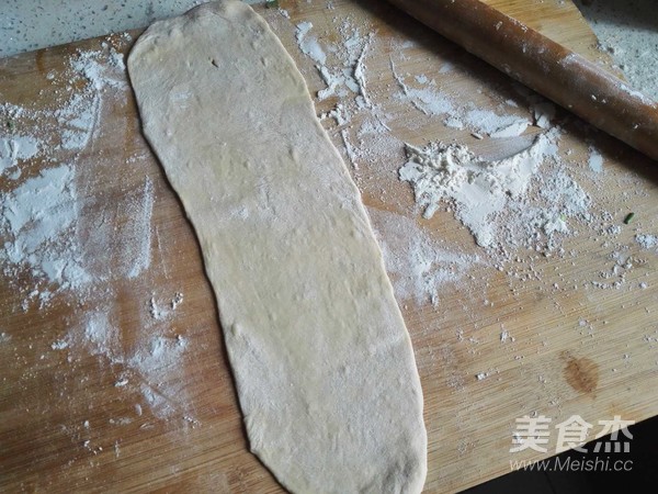 发面葱油饼的做法