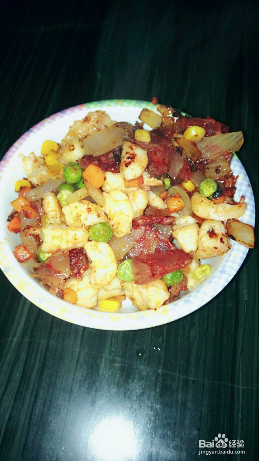 如何做美味的腊肠炒饭