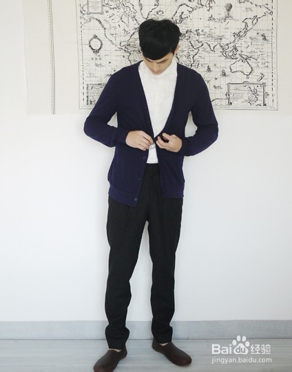 男人服装搭配——针织套头衫