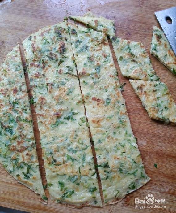 虾皮苦苣饼做法
