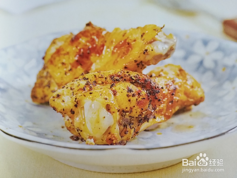 烤箱制作——黑椒翅根