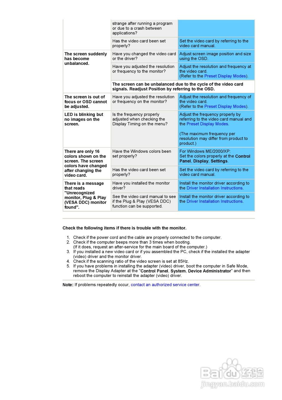 三星172X液晶显示器使用说明书:[5]