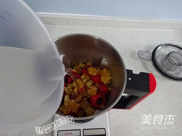 零添加自制山楂果茶