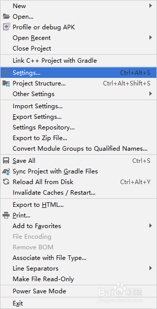 Android Studio如何更改字体