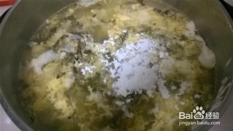 海带鸡蛋汤的做法
