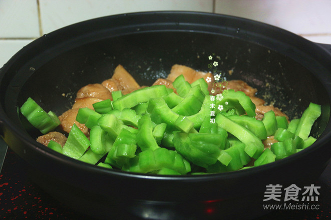 苦瓜豆豉炆五花肉