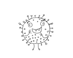 可爱的细菌怎么画