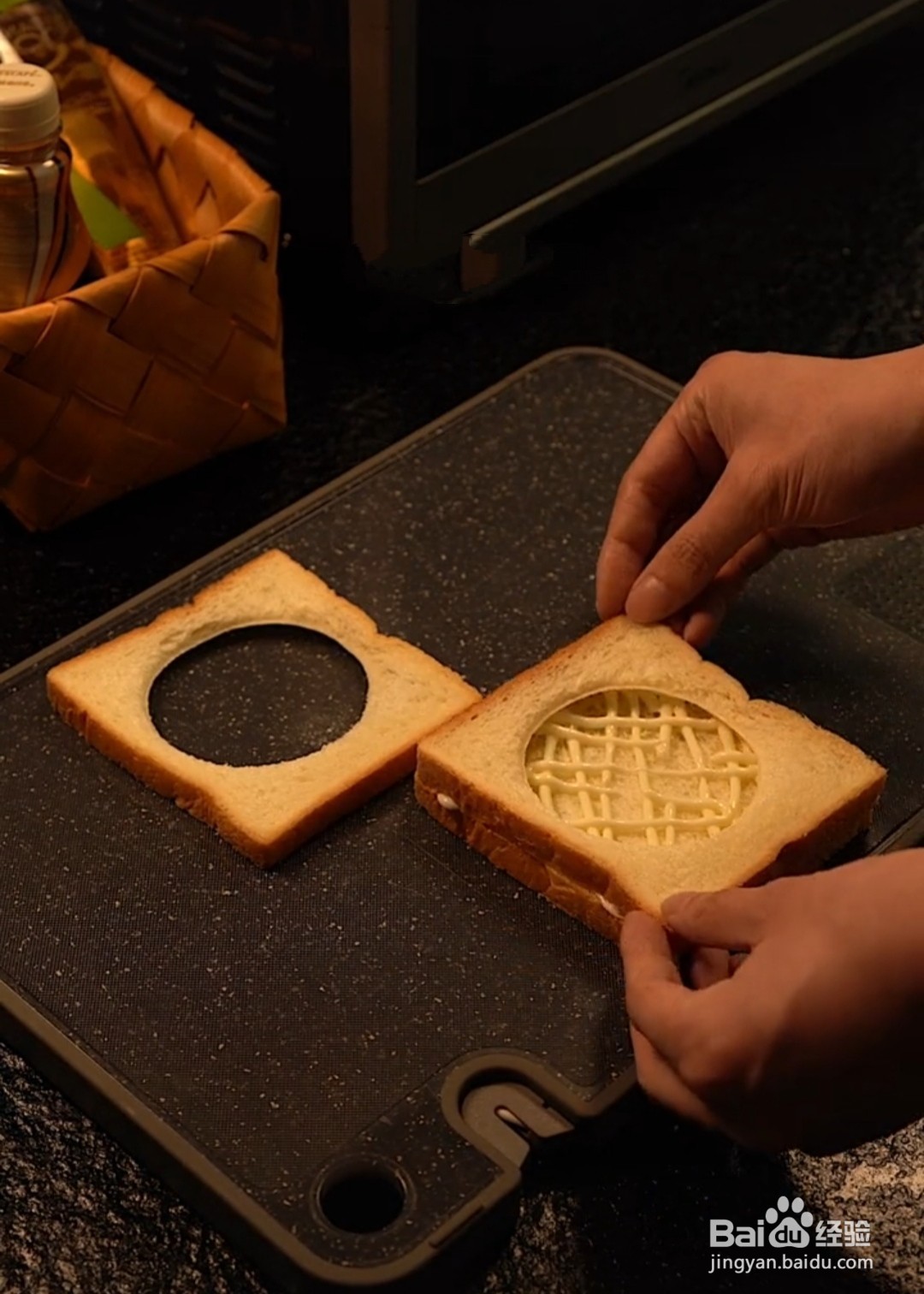 #新人打卡#波洛尼肠吐司