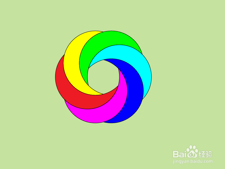 如何用AI绘制好看的旋转渐变图案