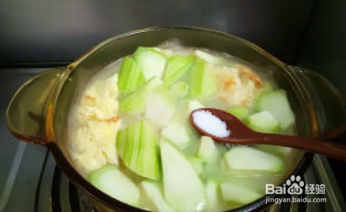 丝瓜豆腐汤制作方法