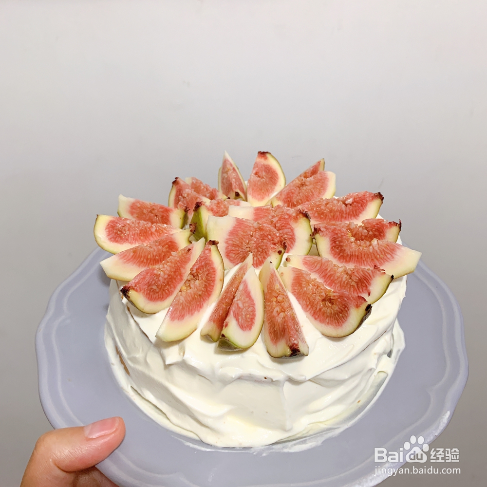 姐姐为我做的无花果蛋糕