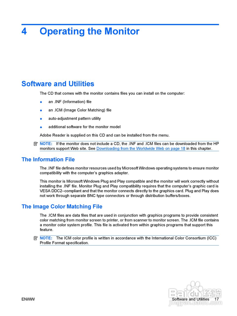 HP LP1965显示器用户手册:[3]