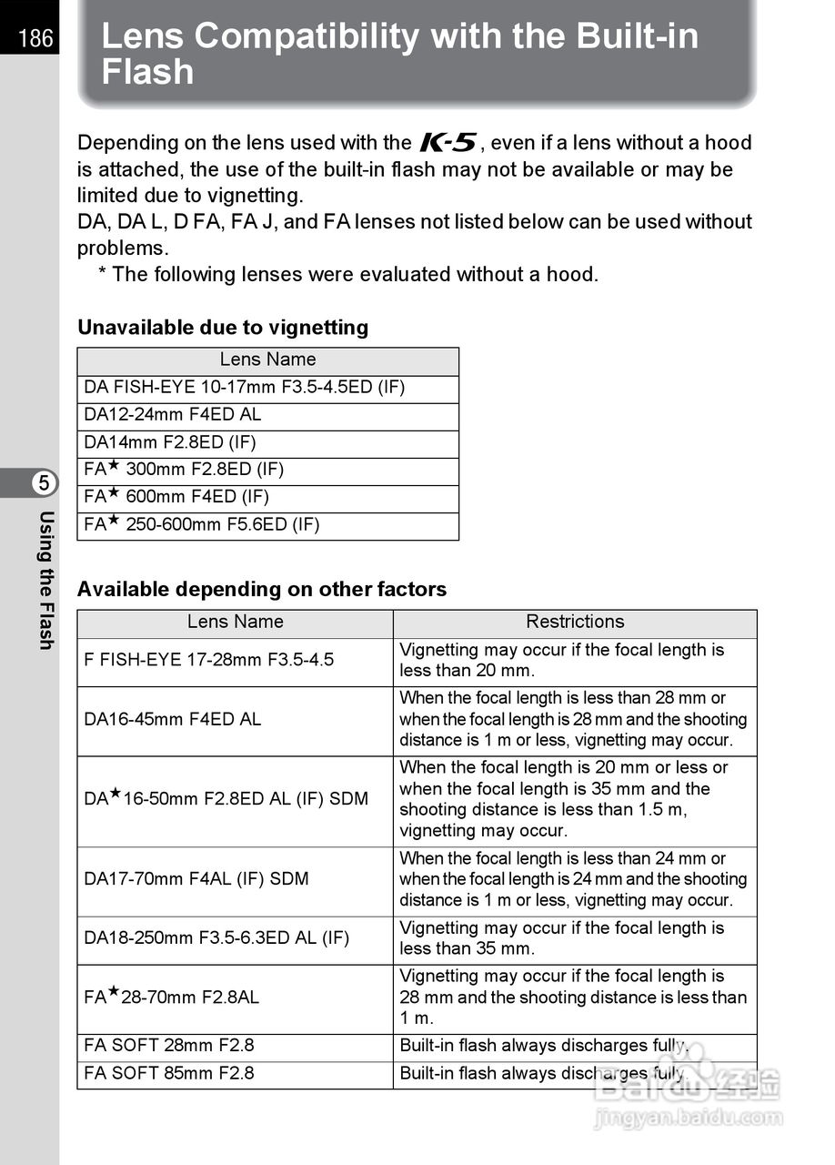 宾得K-5数码相机使用说明书:[19]