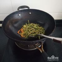 豆角炒粉条的做法