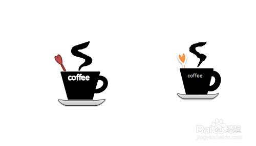 如何用线条绘制coffee杯 10版ppt 百度经验 如何用线条绘制coffee杯 10版ppt 百度经验