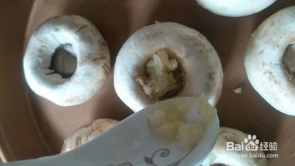 蒜蓉芝士焗口蘑