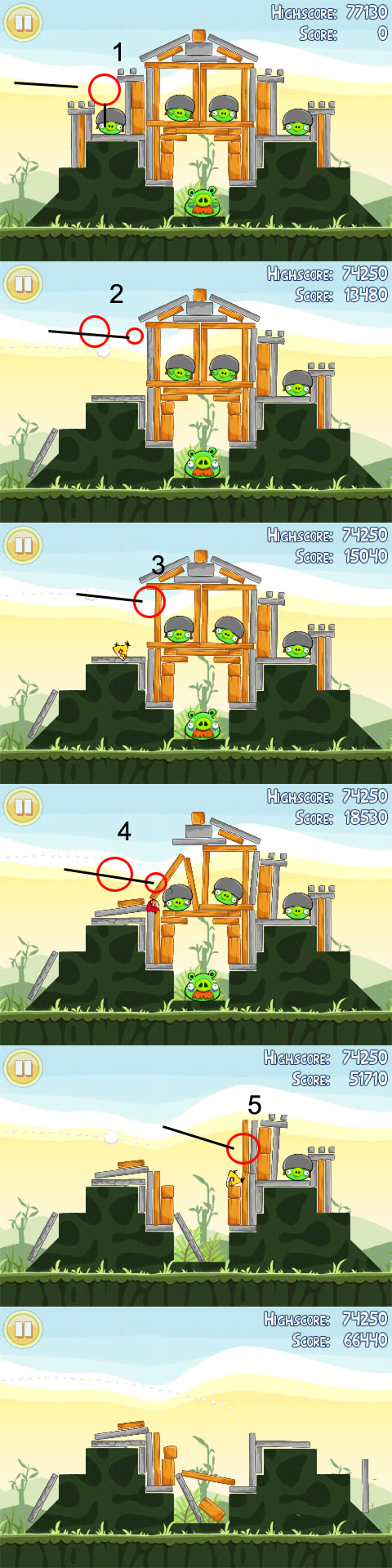 愤怒的小鸟图文攻略2