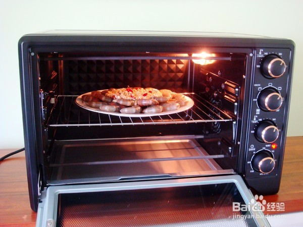 蒜蓉烤鲜虾的做法步骤