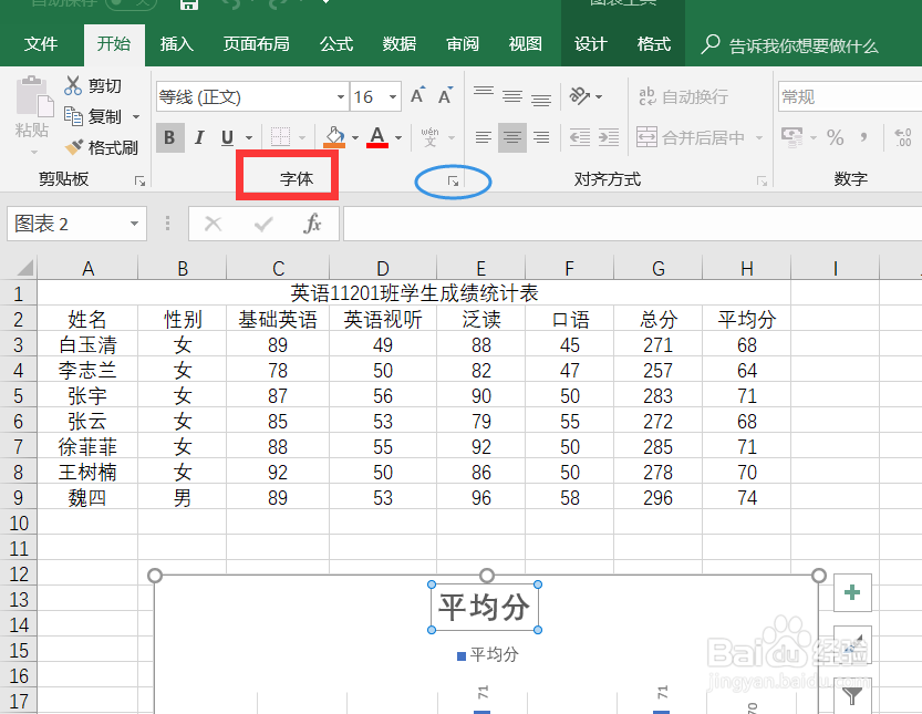 怎么设置图表格式