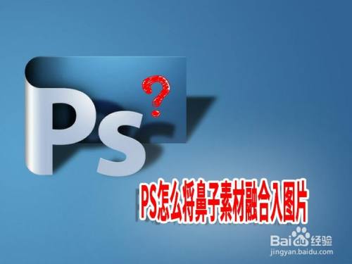 PS怎么将鼻子素材融合入图片