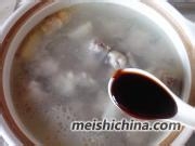 鲍贝焖排骨做法