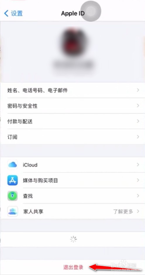 苹果手机怎么退出ID