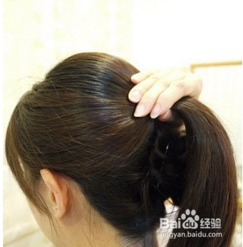 简单淑女范盘发教程