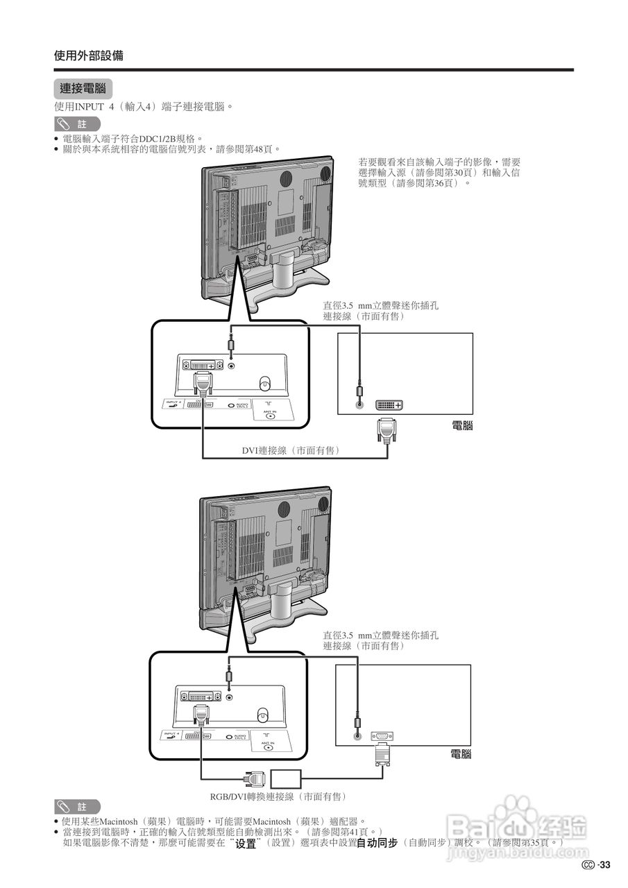 声宝LC-37GA3H型液晶电视机说明书:[4]