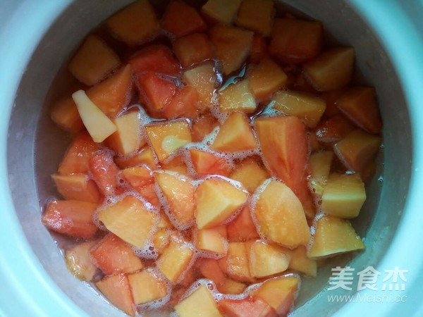 木瓜果酱的做法