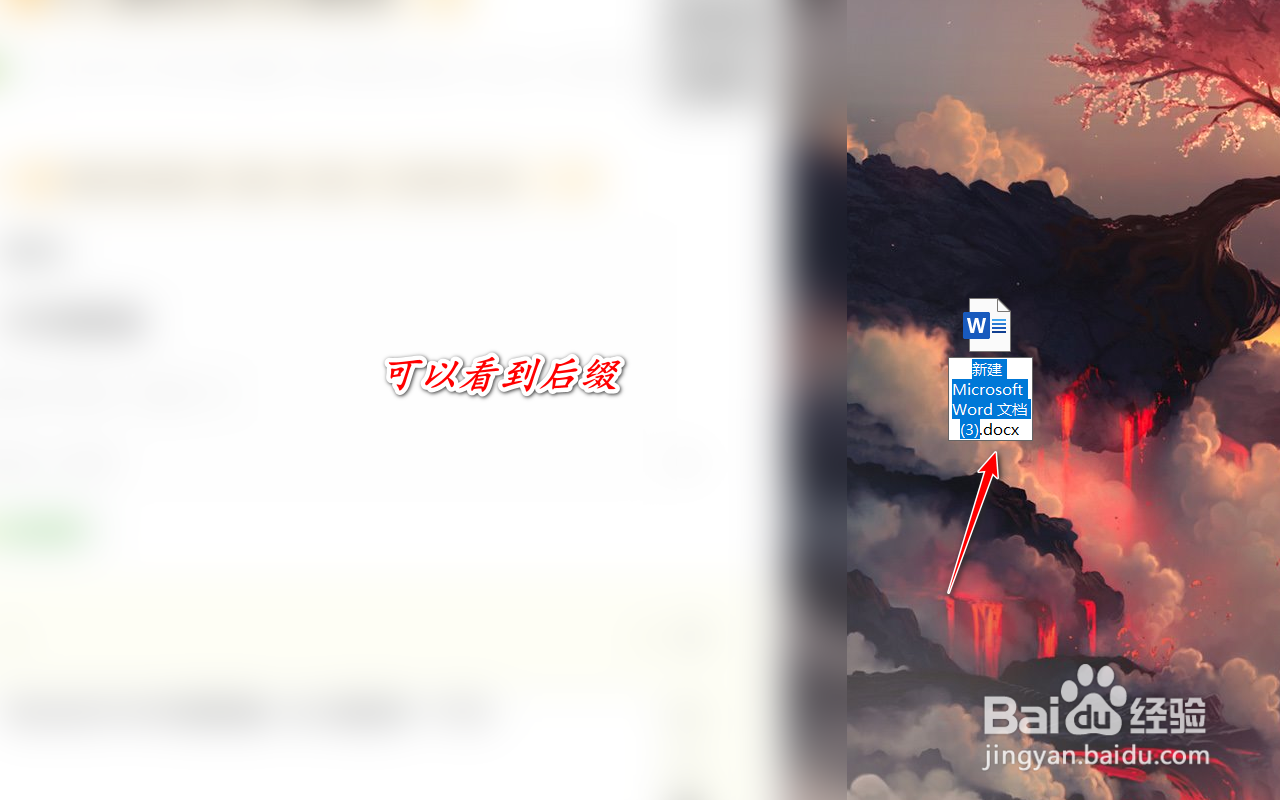如何查看或隐藏WIN10系统下文件的扩展名