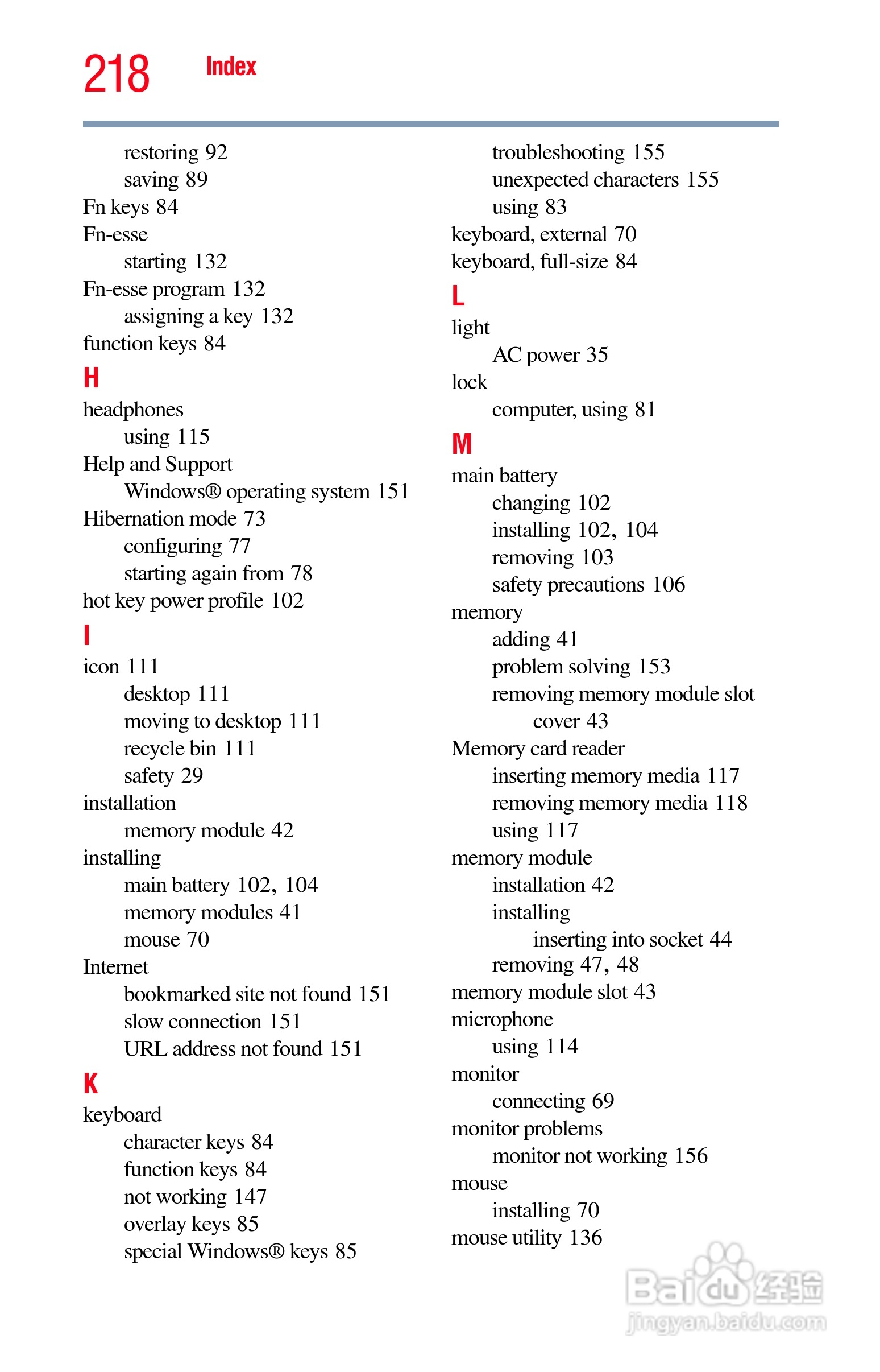 东芝NB300笔记本电脑使用说明书:[22]