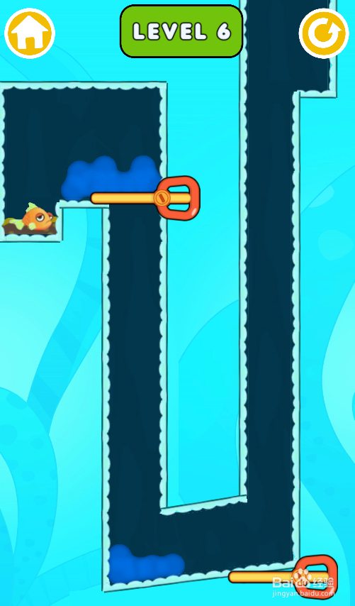 如何营救小金鱼（Level 6）